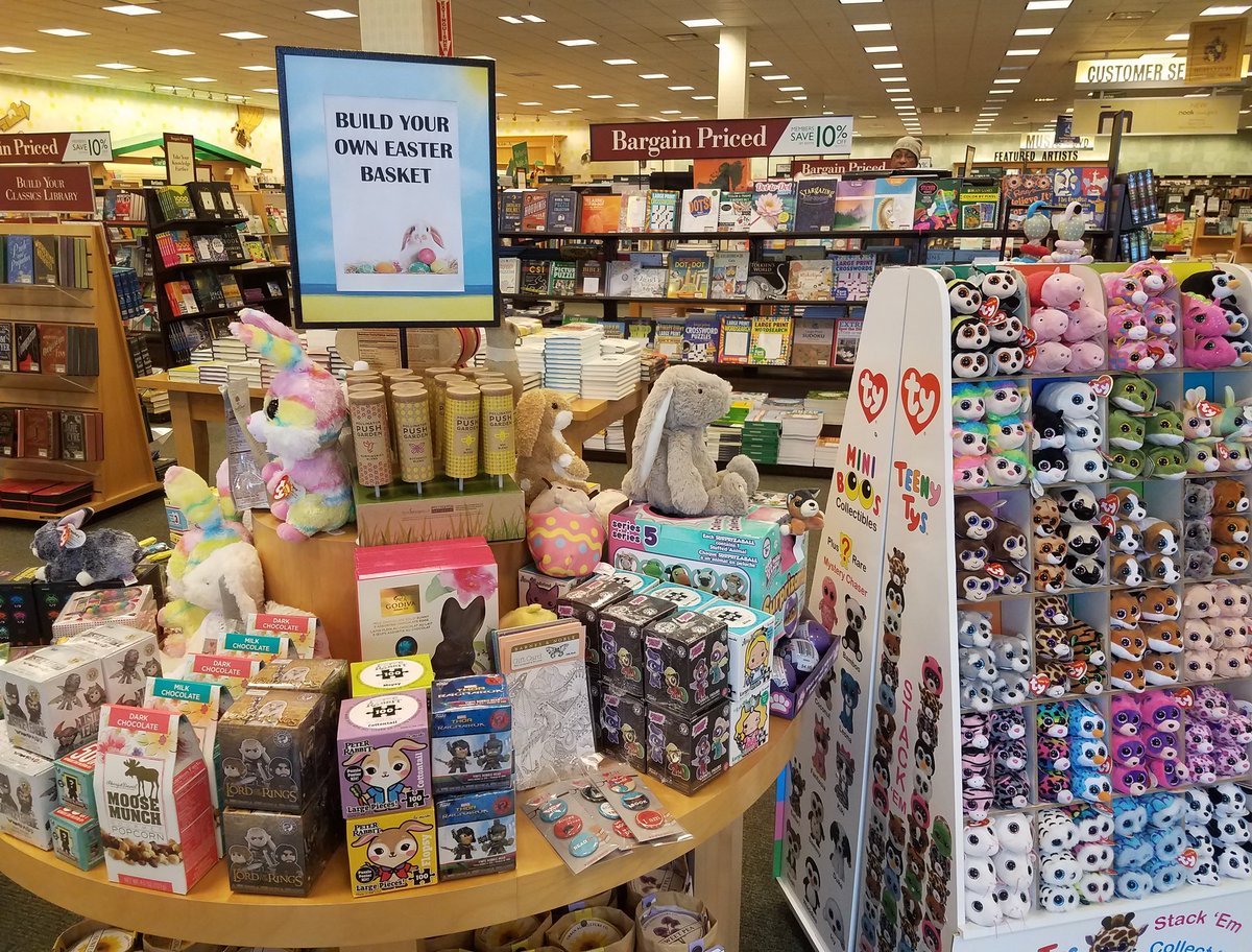 BNNatomas's tweet photo. We have what you need to build an awesome #Easterbasket! #Easter is just over a week away so hurry in today! #Easterbunny #herecomespetercottontail #eastersunday #celebrate #buildabasket #visitabookstore #sacramento #natomas #bnbookpassion #notjustbooks #bnbuzz https://t.co/0ABOgXyzB3