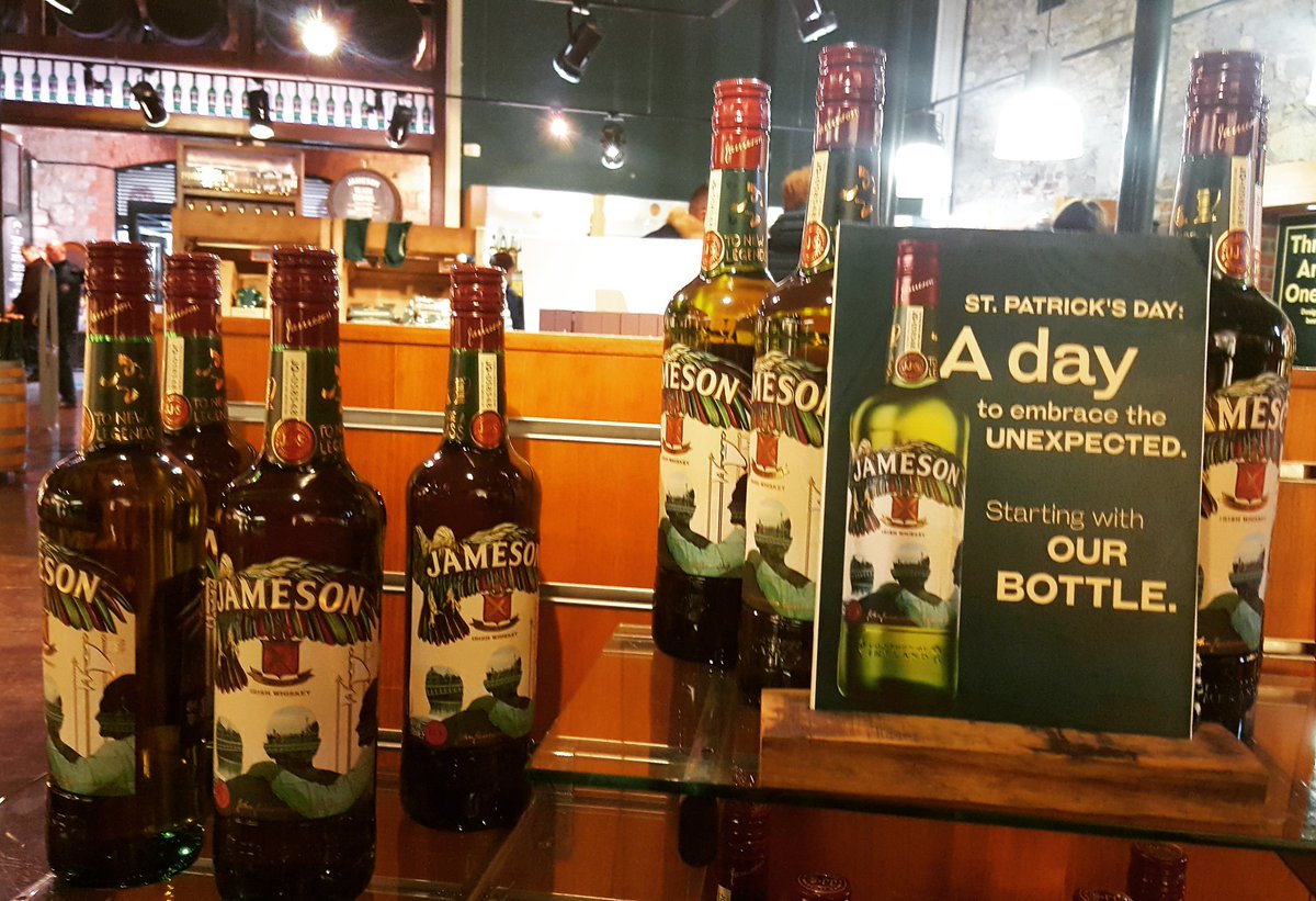 hap_healing_art's tweet photo. Time for the good things in life #whiskey #jameson #stpatricksdayedition #bottles #midletondistillery #jamesonexperience #distillerytour #drink #drinkaware #booze #cheers #slainte #whisky #dealersinspirits #alcohol #thegoodstuff #coachtour #midleton #Cork https://t.co/HZvz9Dj5fq