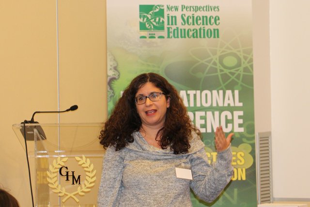 PixelFirenze's tweet photo. Einat Sprinzak presented “Inspiring Excellence in Science in Middle School” https://t.co/XbMRcuHZYL #npse2018 https://t.co/sQgC76F4rL