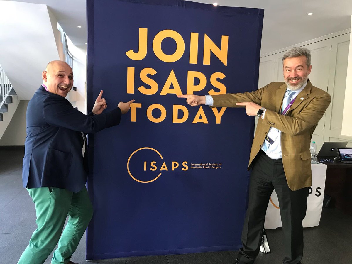 SureInsurance's tweet image. Join The ever growing family of ISAPS Today. Proudly pointed out by Dr Tim Papadopoulos &amp;amp; Dr Gianluca Campiglio. If your attending the ISAPS course in South Africa. Pop over and say Hi