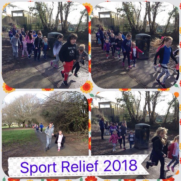 yfpsyr5's tweet photo. Foundation &amp; Year 5 enjoyed their Sport Relief mile today. https://t.co/TIhs0WRLrl