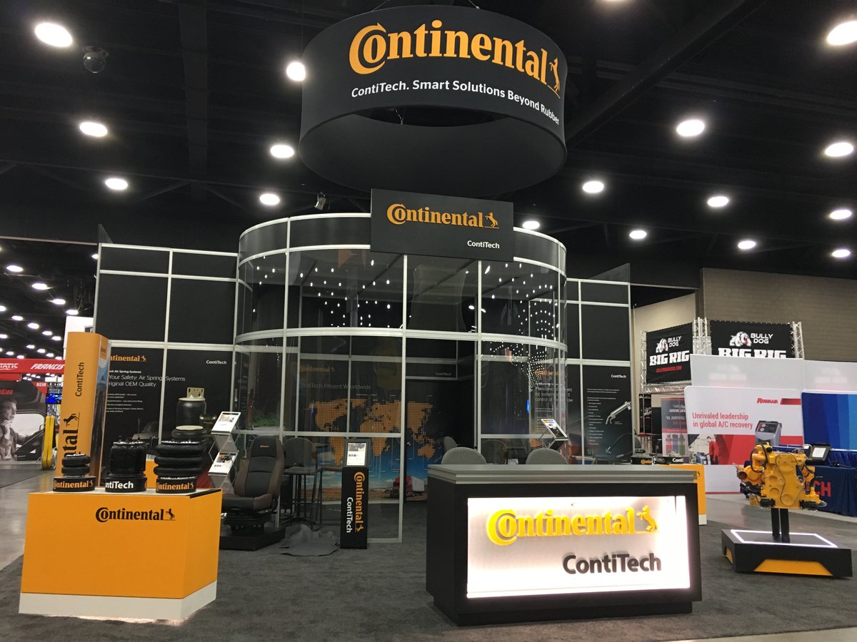 Conti_Industry's tweet photo. Truck drivers spend a lot of time in their #vehicles, so a comfortable environment is as important as surface materials that can withstand the harsh conditions. Our solutions meet both demands at the same time. See our innovative products tomorrow at @truckingshow. https://t.co/8iAyEuoBQX