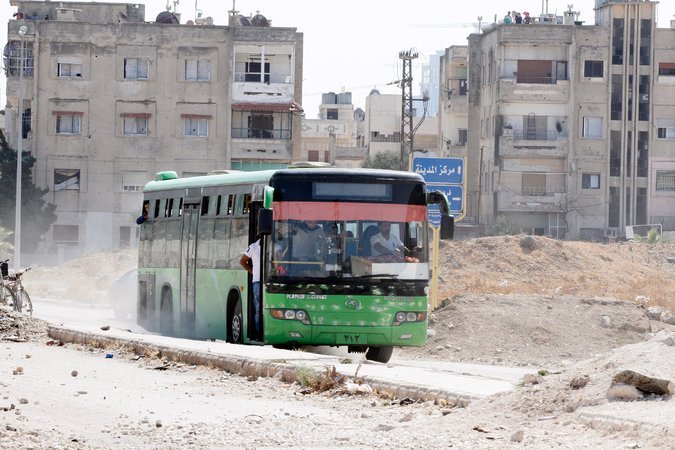 Christian_Syria's tweet photo. DREAM COMING TRUE!

#Terrorists and their families are leaving to #Idlib (#Turkiye), more and more civilians are being released by #islamists

#Harasta, #Irbeen, #AinTerma and #Zamalka are very close to be liberated, next will be #Jobar and then come the hardest task: #Douma https://t.co/iF4tE8JSAy