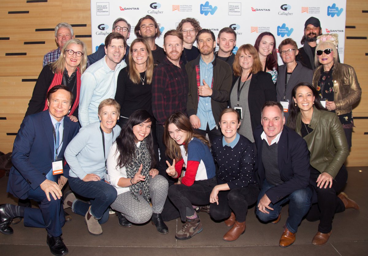 austscreenforum's tweet photo. THANK YOU everyone who attended and volunteered for making the inaugural #AustralianScreenForum a huge success!
There's more to come - stay tuned! #JohnSeale #WarwickThornton #DylanRiver #GraemeMason https://t.co/07fQlhFvkT