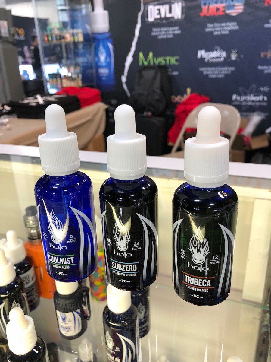 LightningLabels's tweet image. We're at the @VAPEVENTNYC! It's great to see our #labels &amp;amp; our customers products on display. Check out @HaloCigs! #vapevent #vapelabels #vape #ecig