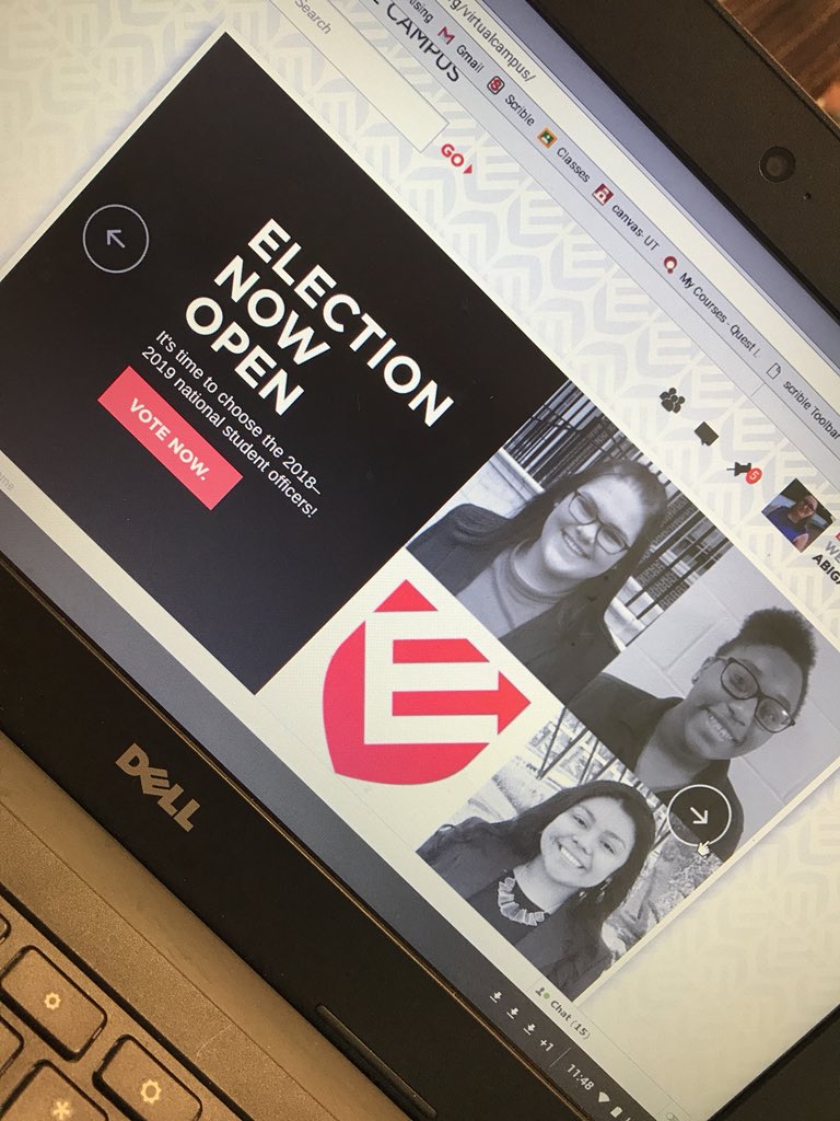 dillon_abi's tweet photo. Have you voted for the 2018-2019 Educators Rising National Officers? If not, you only have a few hours left to make your vote count! #EdRisingElection https://t.co/ej7PWVLEq2