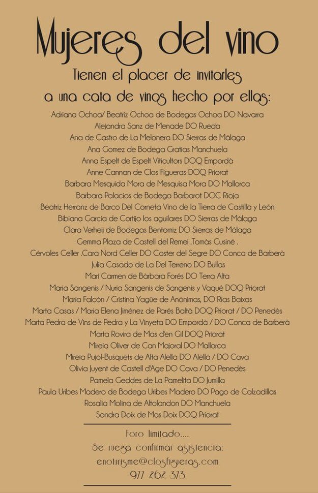 Mujeres del Vino tweet media