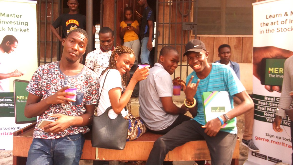 _stillgrowing's tweet photo. Today, our team informed students of the faculty of social sciences, unilag about Merigame. Now, they can actually learn and win
#Merigame https://t.co/yVQjpZB08A
