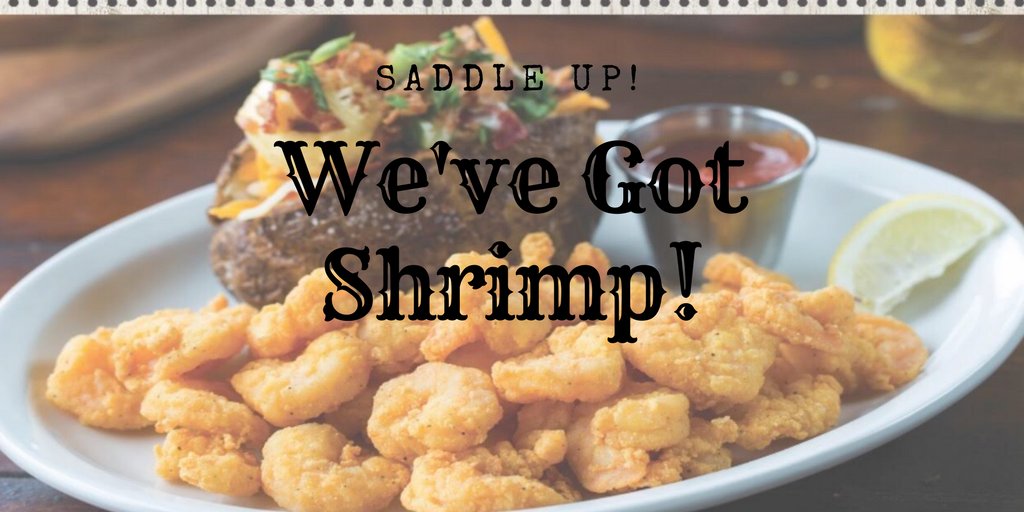 Fried or grilled! It's whatever you like, partner! #realfreshfun #santafecattleco #seafood #shrimp
