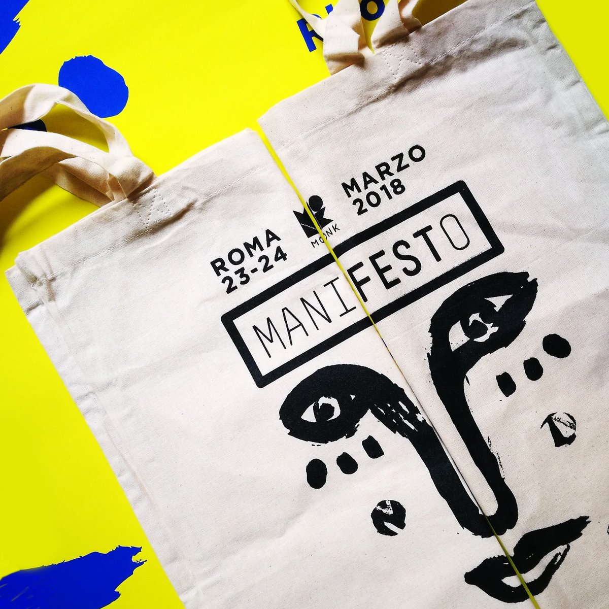 My new #artwork and #graphicdesign for
 #Manifesto III Edizione
 Venerdì 23 e Sabato 24 Marzo 2018 // <a href="/MonkClub/">MONK Roma</a>  Be there!
 🥫More pics and details here 
 behance.net/tomati-soup