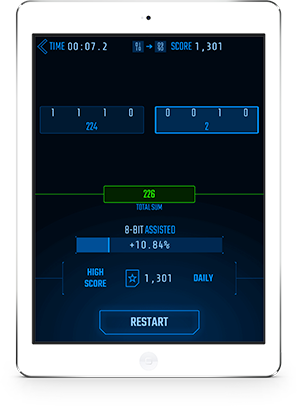 BinaryGroundEDU's tweet image. Let your whole class master binary numbers &amp;amp; train their mental math! Check this Free App buff.ly/2mKDtKx