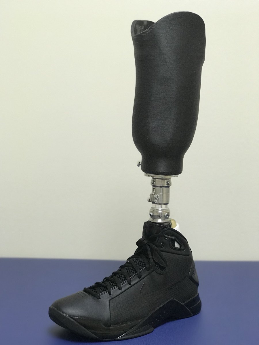 MPowerPros's tweet photo. @TriFusionD look at the carbon socket in action. PACF material has all of the benefits of carbon. Light, strong. But the ease of a thermoplastic when grinding. The Future is Now! https://t.co/v9JzgPeeKe