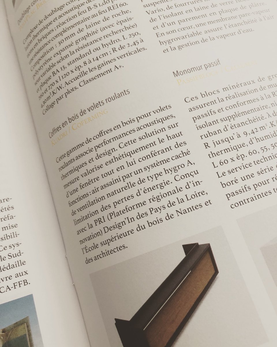 padamRP's tweet photo. Le coffre de volet roulant en bois imaginé par #coferming s’appelle #kuadri... ce mois-ci dans #Planète Bâtiment #innovation @paysdelaloire #PRI #batiment #bois #RP by @padam pour @LaurenceAllainG #prmakesense #PR #RP https://t.co/GDPuCPNNfu