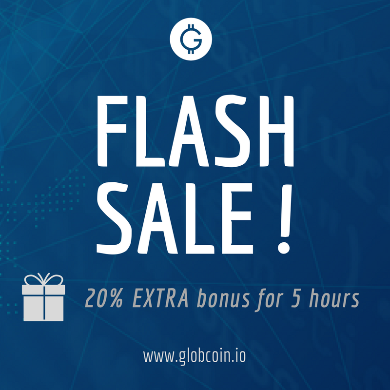 Globcoin_io's tweet photo. ⚡ ⚡ FLASH SALE ⚡ ⚡  surprise surprise!!! We're having a FLASH SALE tomorrow between 10am and 3pm (GMT) with an additional 20% bonus 🎁 that means 50% total bonus!

https://t.co/rgmIfk36MV https://t.co/hSExV1H8DX