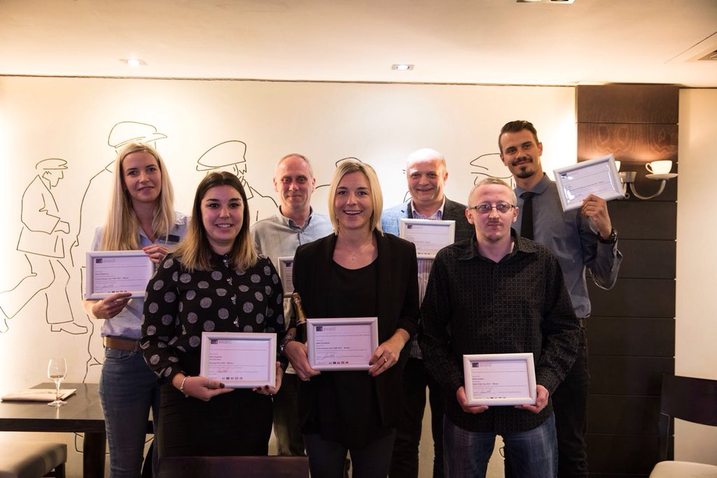 englishlakes's tweet photo. All the winners from today’s English Lakes awards ceremony! Celebrating all of our staff, winners are employees who particularly excelled this year, voted for by their peers. Well done everyone! #englishlakes https://t.co/5UdLH6caxk