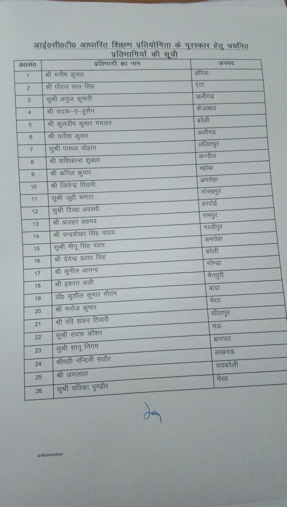 Feeling great to be among the prize winners of ICT based teaching ...Thanx a lot to the Judges @dscertup ....Wl surely try my best to perform better in future @beomalllkoedu @teachersofindia @EducationMirror @Anna81509918 @cietncert @ictciet @ICTinEducation