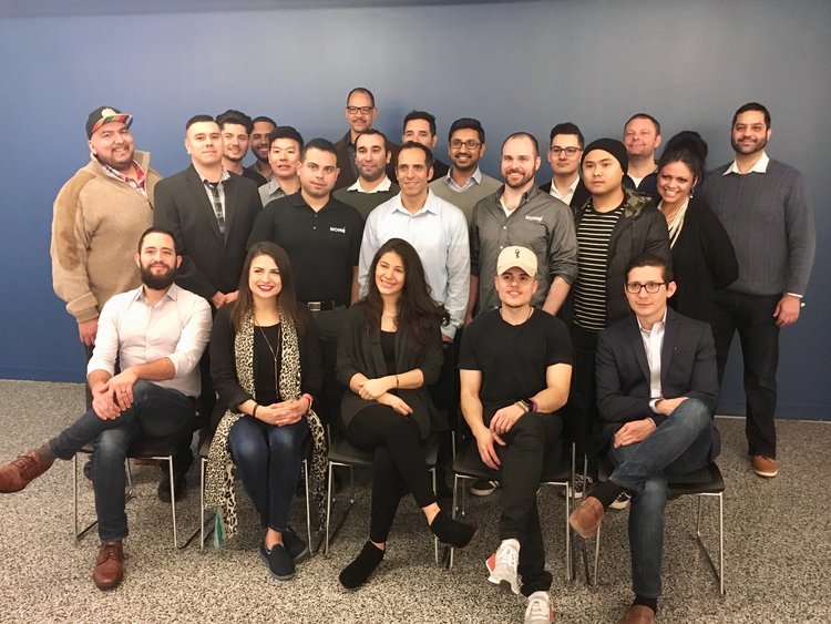 1871tech's tweet photo. 14 #Latinx entrepreneurs have completed the third @1871chicago @ihccbusiness #HispanicTech incubator and on 4/4 will be ready to show their businesses to the #Chicago tech community. RSVP: https://t.co/1AIFI9nX2L https://t.co/gbFml9a0zX