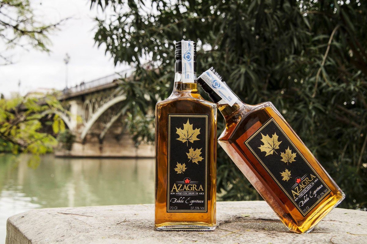 Congela el tiempo, saborea el momento y exprime al máximo cada segundo de la vida.
#RonAzagra🍁 #Ron #Rum #RonAñejo #Azagra #MapleSyrup #PuentedeTriana #Seville #Spain #Copas