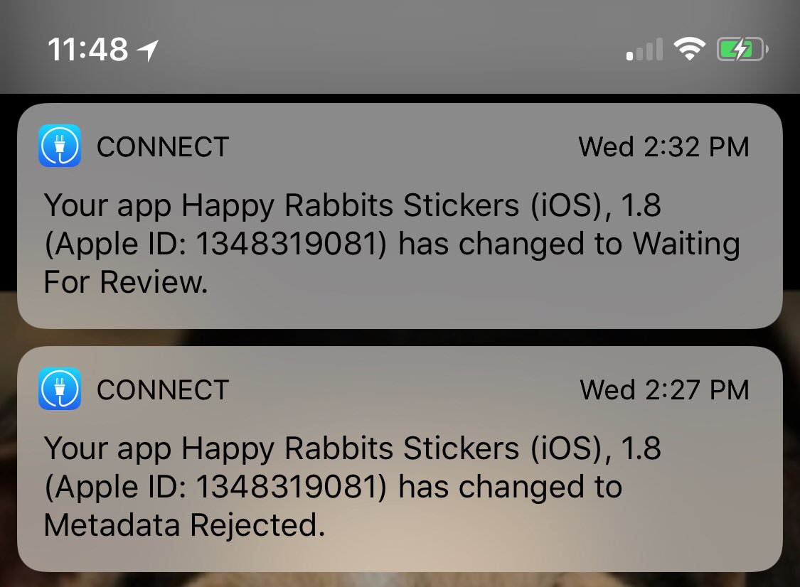 Happy Rabbit Stickers for #iOS tweet media