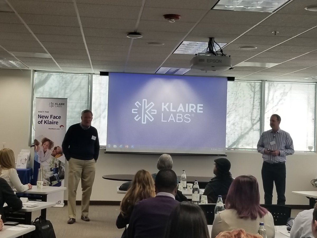 healthykimmie's tweet photo. Getting started with the #klairificationtour here @KlaireLabs. https://t.co/c52fphIpiQ