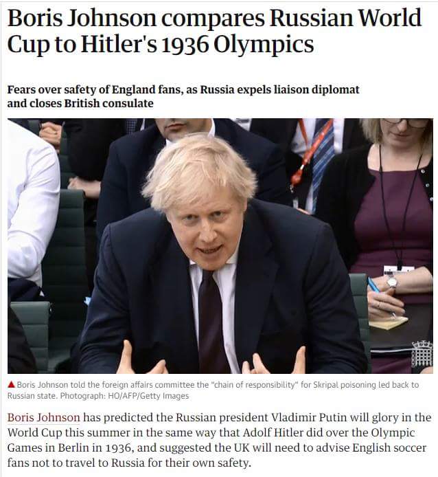 77amorebello77's tweet photo. @BorisJohnson 
This is a serious and very stupid charge. For such a statement must be answered. Politics is not your business. Your business is clowning https://t.co/MgORGjT6zD