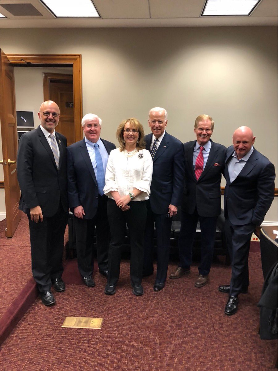 RonConway's tweet photo. In Washington DC for the #MarchForOurLives! Proud to join these national leaders and the #Parkland students fighting to stem the crisis of #gunviolence in our country. #neveragain @JoeBiden @GabbyGiffords @ShuttleCDRKelly @SenBillNelson @RepTedDeutch @sandyhook @giffordscourage https://t.co/k1eUkKd3VE