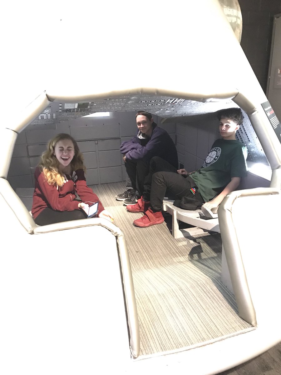 capecodacademy's tweet photo. G9 enjoyed a day at Boston’s Museum of Science learning about the human body, hearing about research on obesity, and some students participated in a UMass Boston sensory integration experiment while others held brains and did a mirror maze! #insideCCA #mosphotos https://t.co/muS6f5kx5C