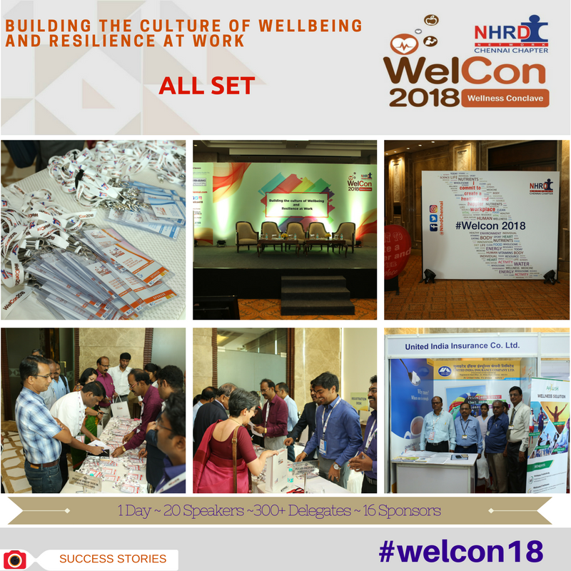 NhrdChennai's tweet photo. #Welcon18 became part of #NHRDNSuccessStories because 300 delegates believed in the agenda, 20 speakers let sparks of ideas fly and 16 sponsors supported us. Please read further: https://t.co/DhSPfbfw1c https://t.co/jVD6J3oci6