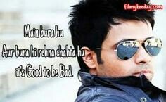  dialogues...  Happy Birthday Emraan Hashmi 
