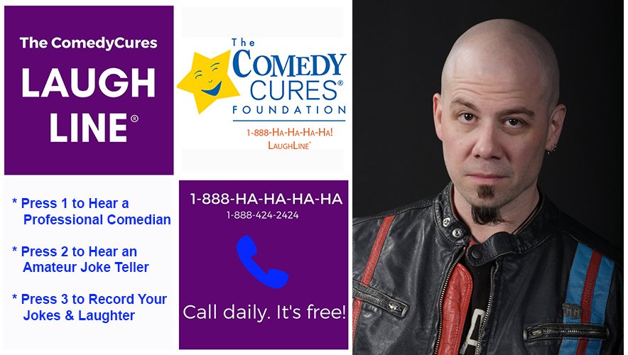 Need A #Laugh Right Now? Check out our @ComedyCures fav @planetcharlie Call our #free #comedycures #LaughLine daily 1-888-HA-HA-HA-HA