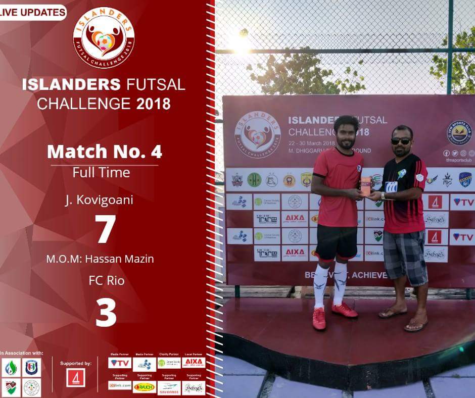 tfmsportsclub's tweet photo. #IFC2018 
#MATCH_DAY2 
#MATCH_NO_4 

@CancerSocietyMV @MeemuMv @vaavu @bankofmaldives @MaldivesFA @tfmcares https://t.co/FQw8wBuxpo