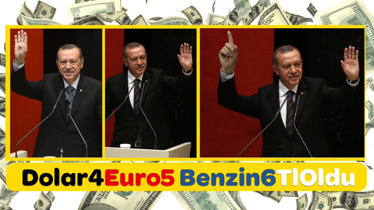 Dolar4Euro5 Benzin6TlOldu