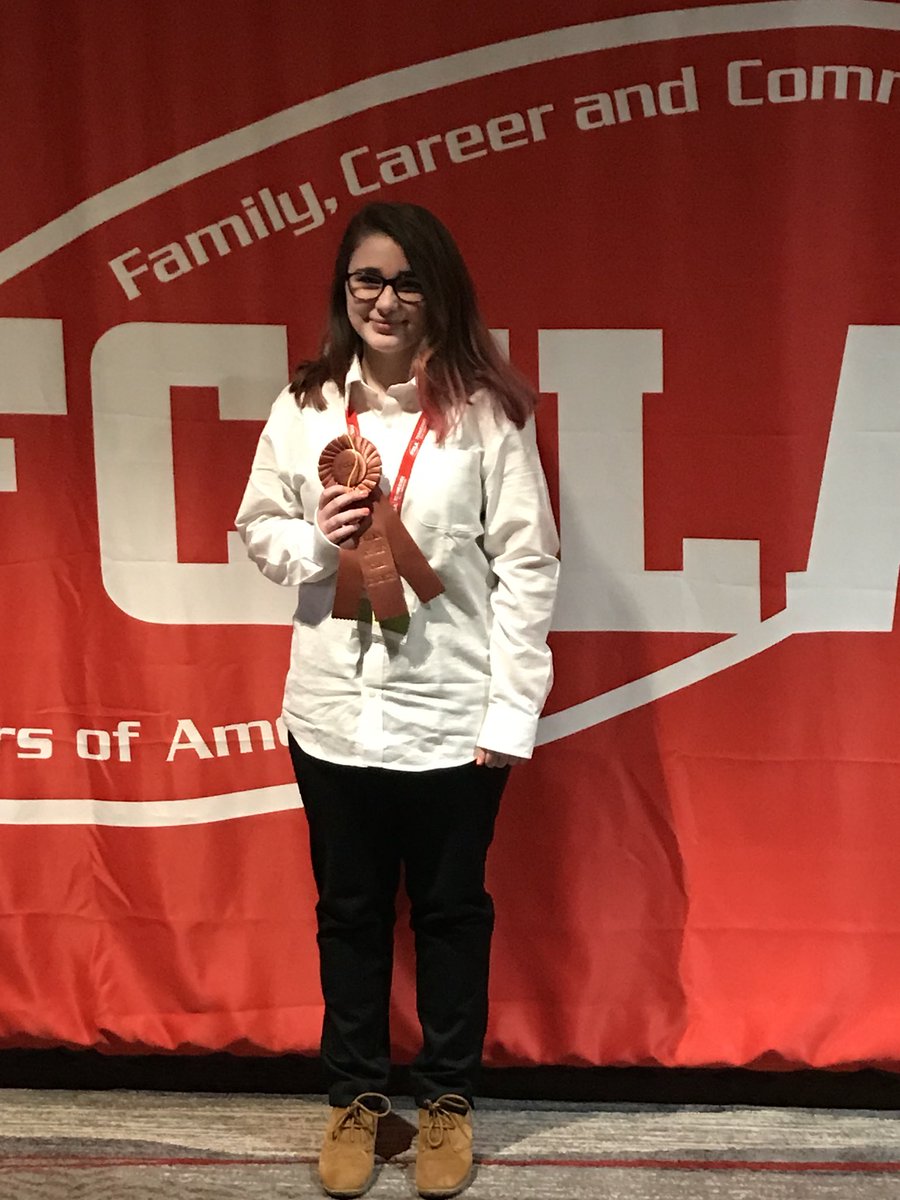 BlackmanFCCLA's tweet photo. Jenna Gonzales- 1st Place FCCLA State-  Teach and Train @bhsjustus @RuCoCTE https://t.co/gPTcUHhAyP