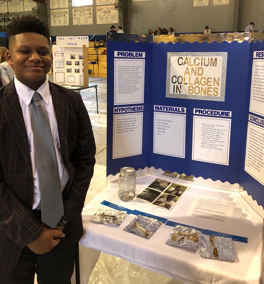 ccawarriors01's tweet photo. Congratulations to our CCA students who placed at the MAIS District Science fair earlier this week. Davis Thaggard and Joshua Coakley won overall Best of Fair for their divisions. The first and second place winners will represent CCA in the State Science fair April 4th. #GoCCA https://t.co/QMMW7c02hk