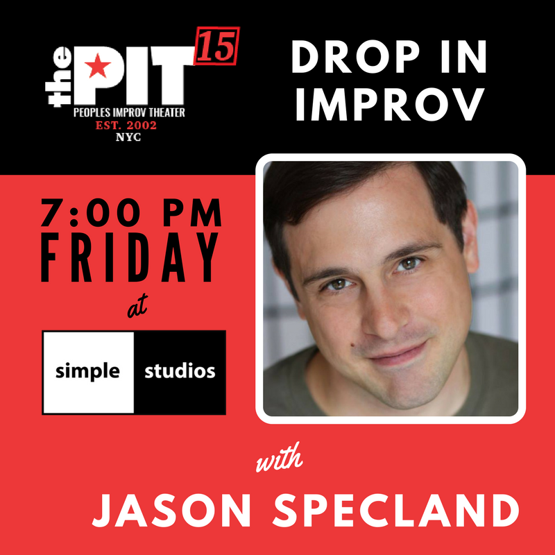 simplestudios's tweet photo. They say laughter is the best medicine - so come get your prescription filled with @thepitnyc @jayspec! Drop-In #Improv #Class, tonight at 7:00 pm - here at @simplestudios.

#ComedyClass #ImprovComedy #LaughMore #LaughterIsTheBestMedicine #Comedy #NYCComedy #NYCClass https://t.co/uhbaNXMXVD