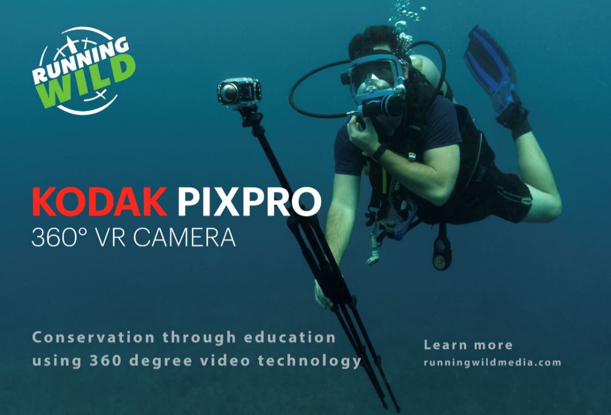 Tune in at 12PM PST today to <a href="/RunningWildM/">Running Wild Media</a>'s live stream on Facebook to learn about what they're doing in Honduras with our #SP360 4K VR Cameras! You might catch an animal co-host or two! ow.ly/Ho8S30j6sfS #DiveShow #MarineLifeConservation