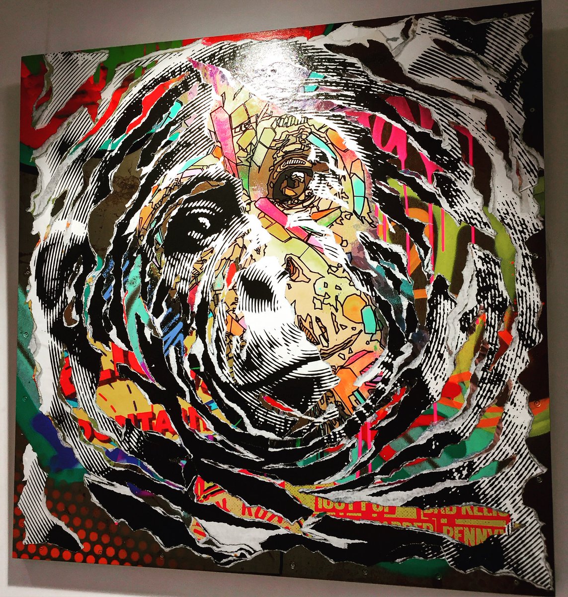 « Monkey business » by <a href="/popgraffiti/">JO DI BONA</a> #jodibona a la <a href="/JKGallery/">Galerie Joël Knafo</a> ...
#monkey 
#streetart #graffiti #spray #stencil #urbanart #graffitiart #streetphoto