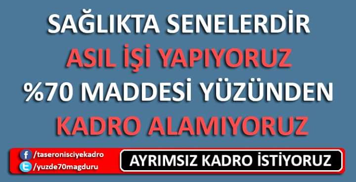 #TaseronBitsinArtık Halk Sağlığı Laboratuvarlarinda çalışan Laboratuvar Teknikerleri kadro alamadı ve işten çıkarılıyor.. Binlerce kişi işsiz kalacak... yeter artık. @jsarieroglu @tcbestepe @RT_Erdogan @Dr_Demircan @CSGBakanligi @Akparti @fatmakaplan