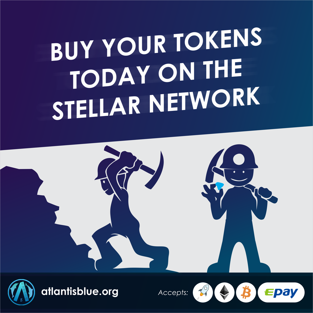 Atlantis Blue Digital Tokens tweet media