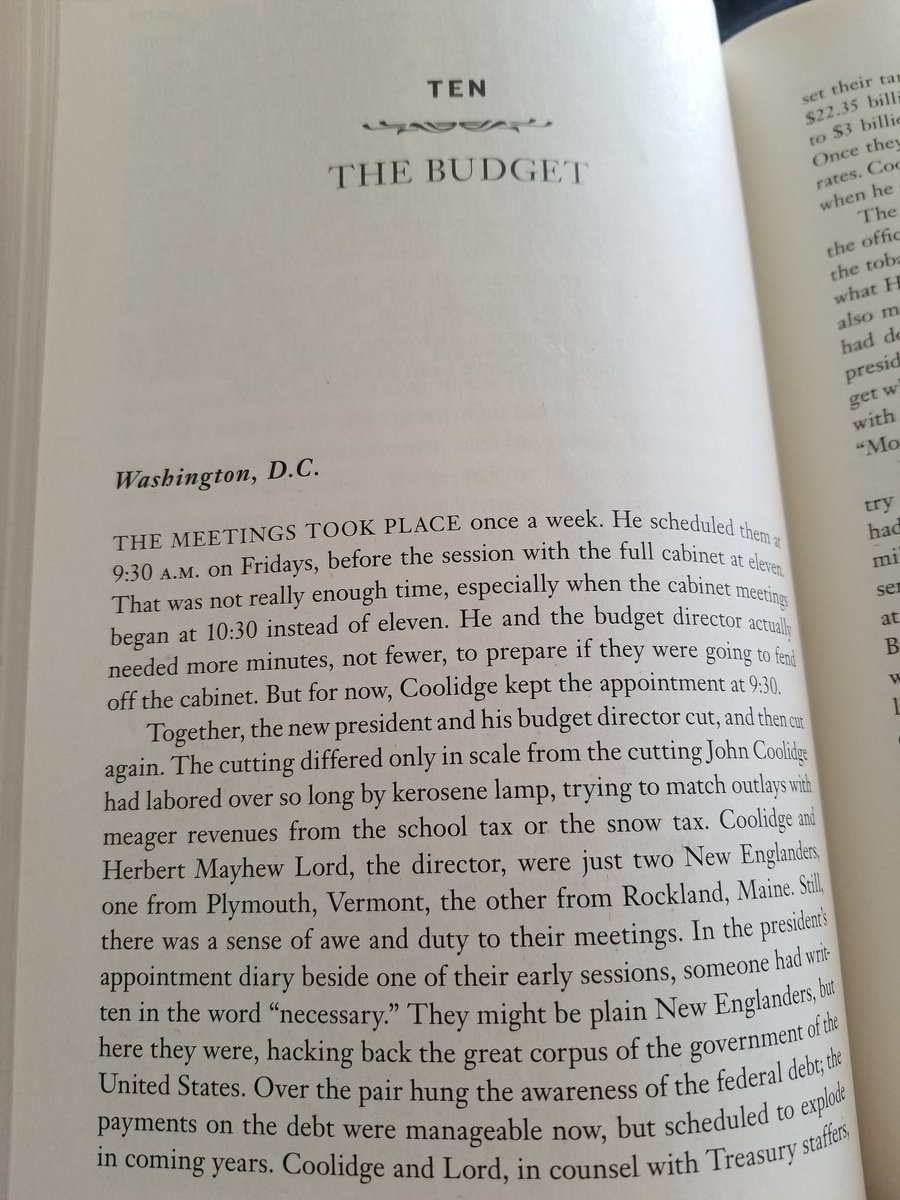 rmdomeni's tweet image. Made it to chapter 10 in this Coolidge biography today. Is that irony? I think that counts as irony. #Omnibust