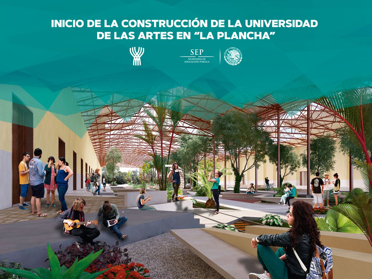 memocortesg's tweet photo. Como parte del Plan Maestro de #LaPlancha inició la construcción de la Universidad de las Artes de Yucatán; el objetivo es que vecinos, visitantes y turistas disfruten los amplios jardines, las actividades culturales y artísticas que ofrecerá este Gran Parque Urbano. https://t.co/kNliTPFlsq