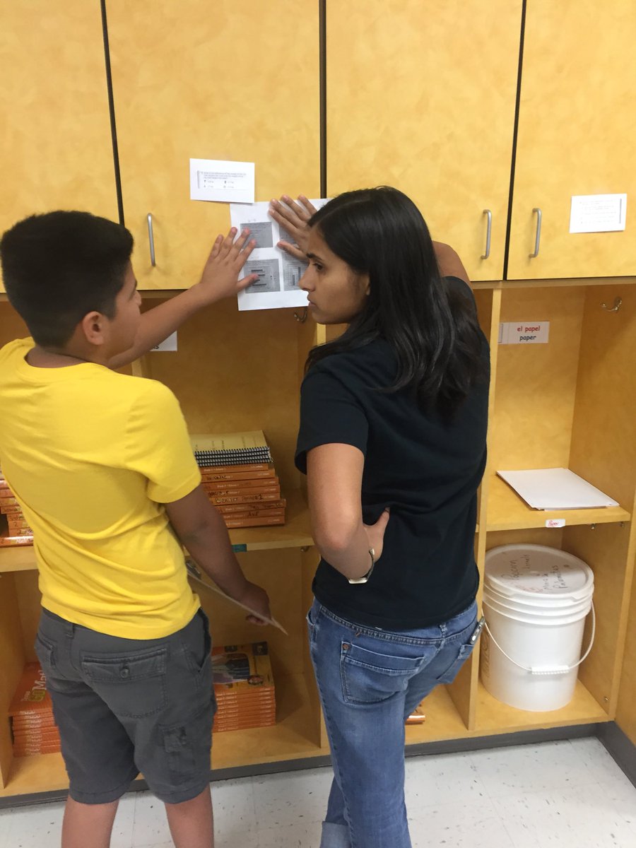 MCLDub's tweet photo. Fun Friday at Camino Real-5th graders scoot with data, word problems, and a mystery joke! ❤️ this mathtastic team! #haysmath @Soliz_Yvette114 https://t.co/Pw8fNXxKWg