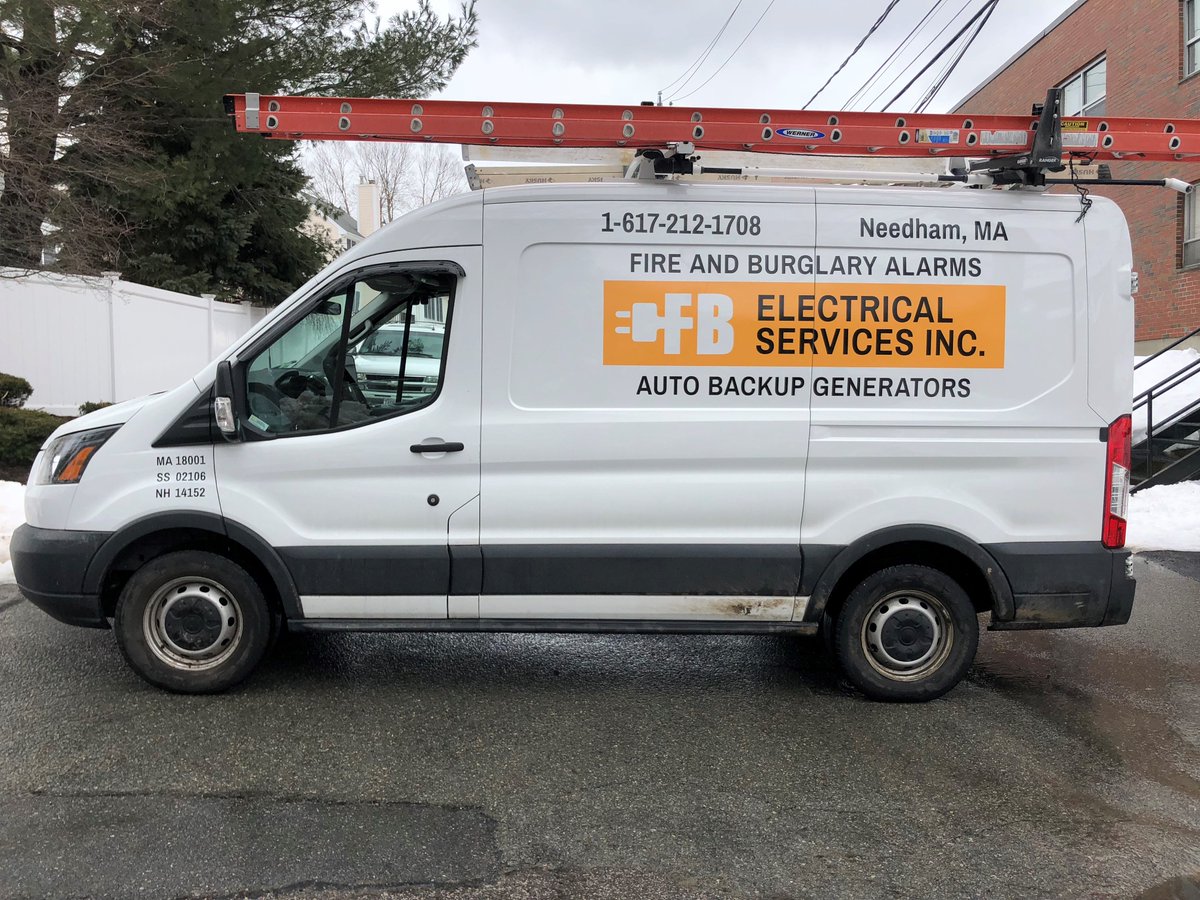 SpeedproBoston's tweet image. FB Electrical Services of Needham had a blank van that was in need of graphics. We printed and installed these graphics, using premium 3M vinyl and laminate. #SpeedProImagingBostonMetrowest