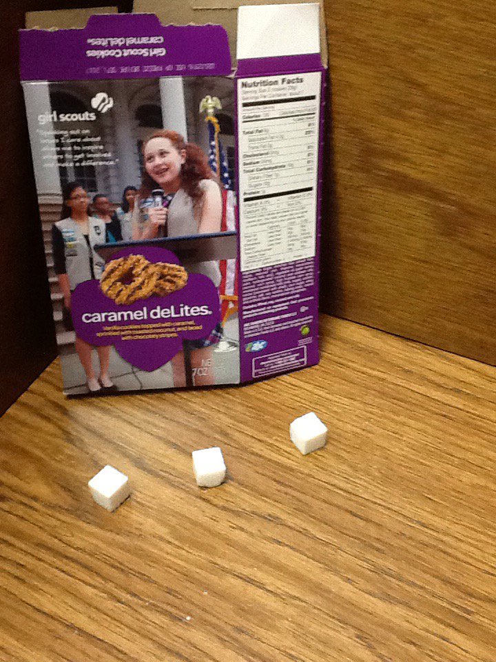 4thJerome's tweet photo. More Food Science - sugar per serving 😬 https://t.co/x2eIaNpj9K