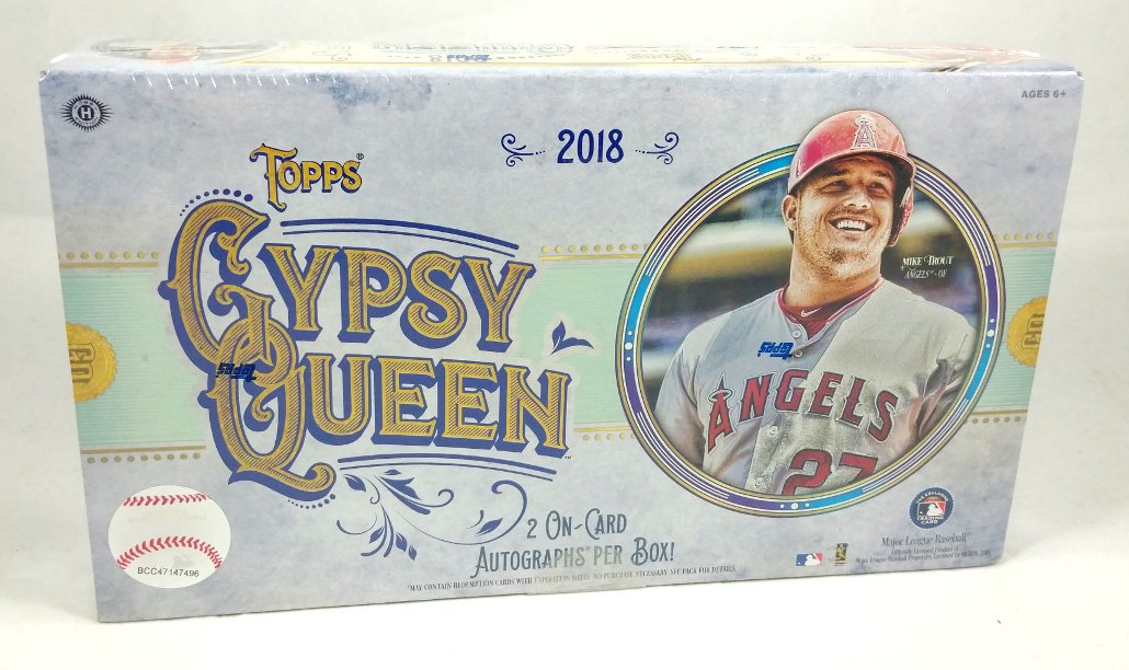 Topps's tweet photo. RT &amp; Follow @Topps for a chance to win a box of 2018 Topps Gypsy Queen Baseball https://t.co/2DzO5Aews2