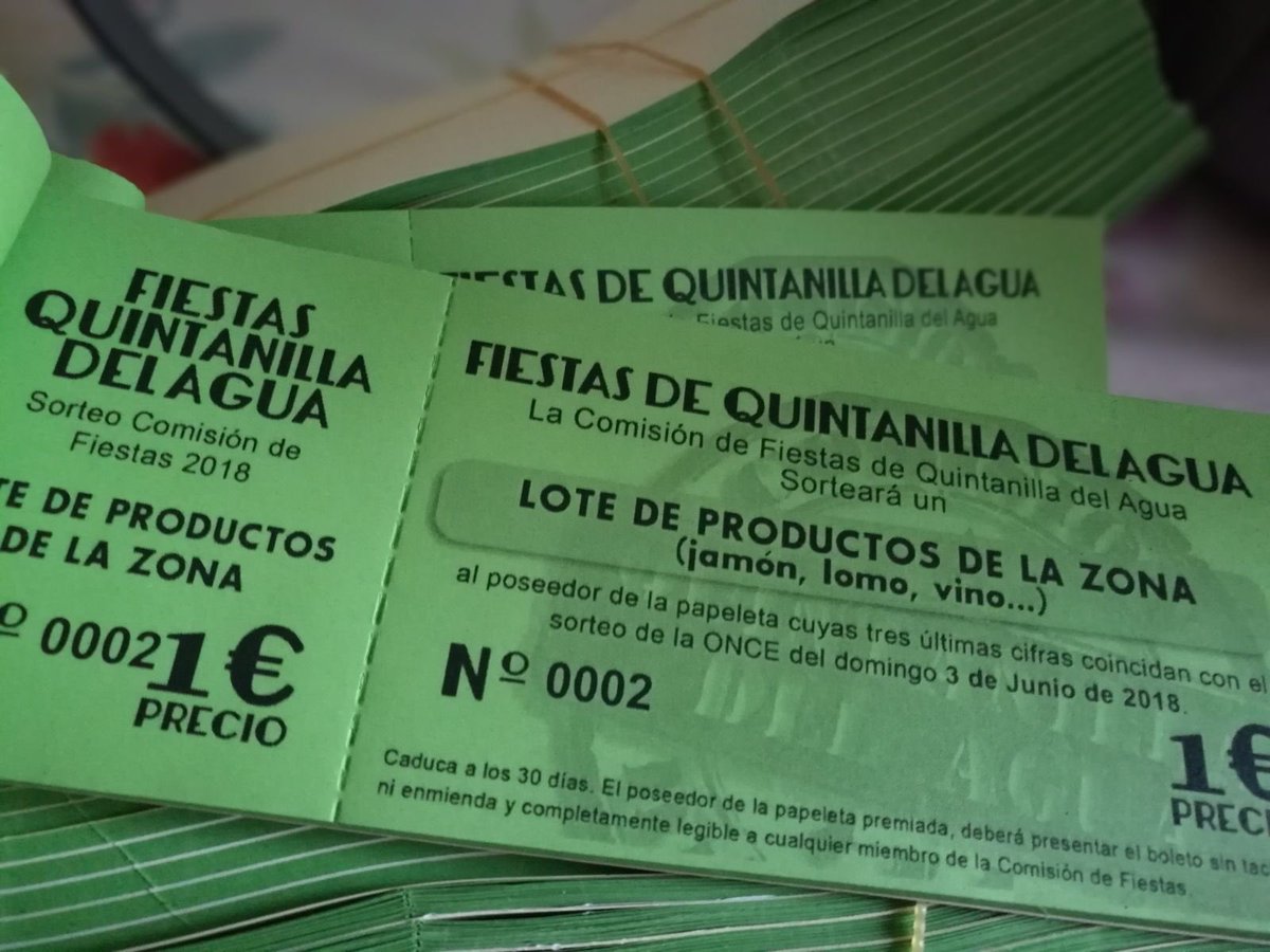 fiestasQdA's tweet photo. Ya podemos decir que estamos en la #CuentaAtras para las #FiestasQdA2018 desde esta #SemanaSanta podrás comprar las ya #Tradicionales papeletas desde tan solo 1€.

Si quieres un taco para venderlo no dudéis en pedírnoslas. https://t.co/6zsg6jXX7U