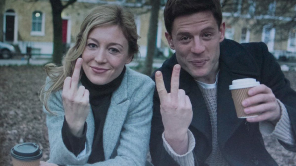 mcmafiaamc's tweet photo. The criminal underworld’s favorite couple. #RelationshipGoals #McMafia https://t.co/dzjoTvbze5