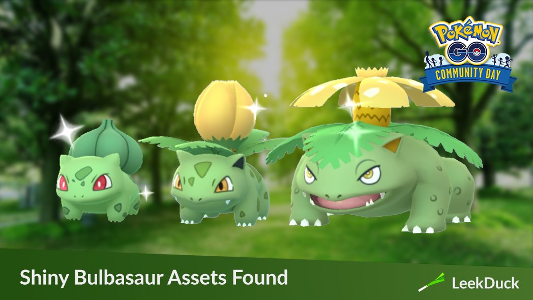 Ivysaur and shiny Bulbasaur  Pokemon, Pokemon bulbasaur, Pokemon