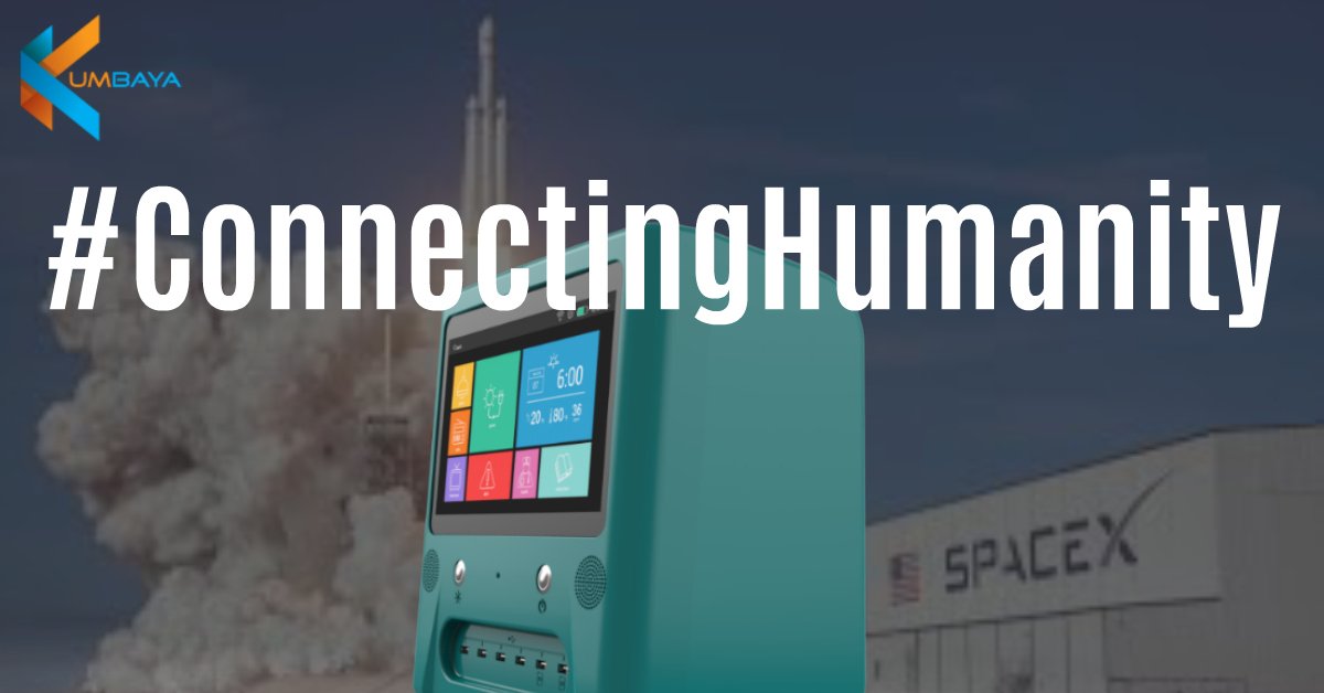 Kumbaya_Inc's tweet photo. Kumbaya & @SpaceX share a goal to #ConnectingTheUnconnected; SpaceX with a new kind of satellite ISP & Kumbaya with #zeroXess, a #solarpowered home energy & communications platform. We applaud SpaceX & celebrate our joint focus of #connectinghumanity https://t.co/8PljHQ6AHL https://t.co/pUNijTktOw