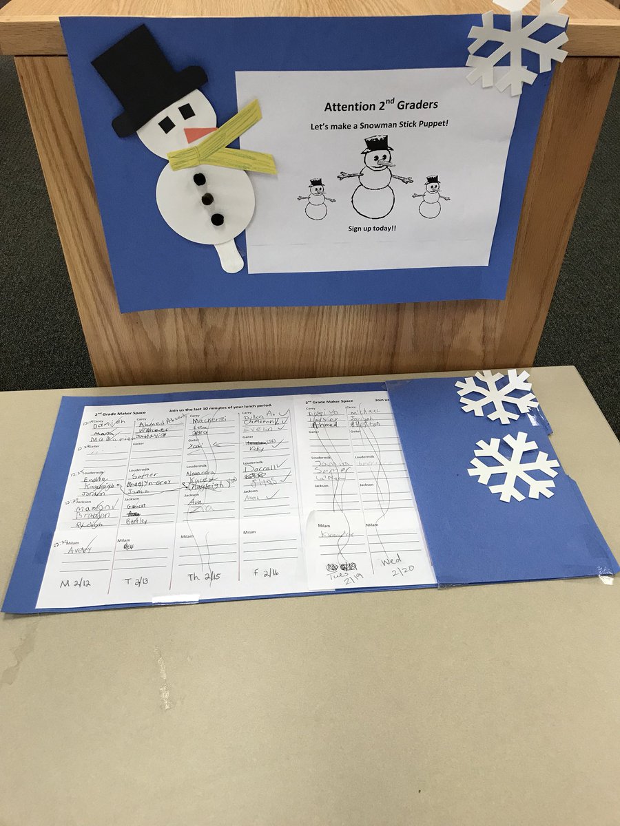 rubyrockets615's tweet image. Second graders enjoyed makerspace once done with lunch. They even came back during recess time to finish! Now 2-4th has experienced it and ready to create on their own! #mnpslibhack